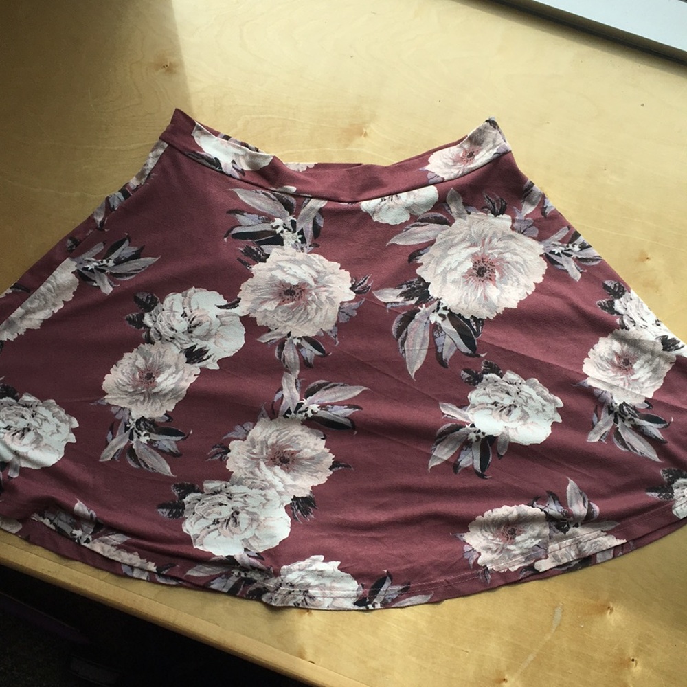Charlotte Russe floral skirt